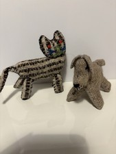 Retro Cute Cat and Dog Small Stuffed Animals Plush Toy Unique Gift Decoration