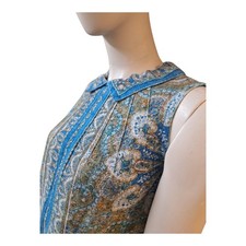 Vintage Dress Saks Fifth Avenue Size 10 Approx. A Line. Some Fading............