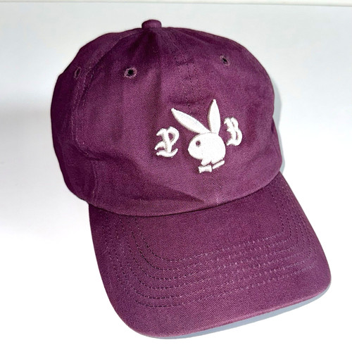 Playboy bunny maroon strap - maroon,