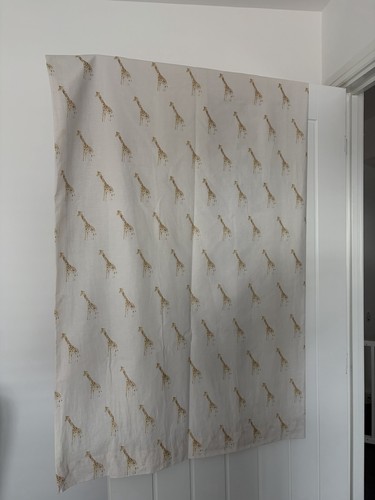 Dunelm safari nursery curtains - nursery,