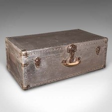 Large Antique Shipping Chest