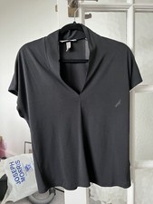 H&M Ladies Black V Neck Blouse