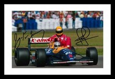 Nigel Mansell & Ayrton Senna