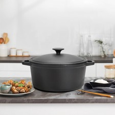 Cast Iron Round Casserole Dish