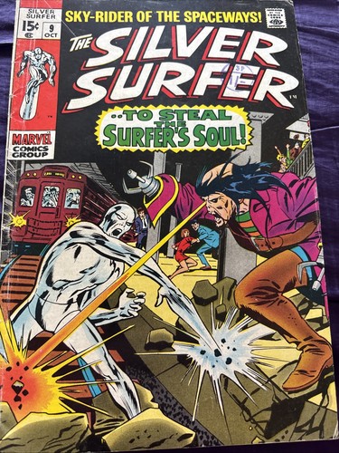 Marvel comics silver surfer - comics,