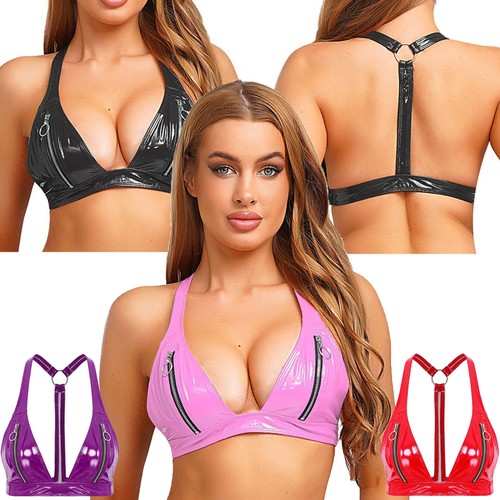 Women shiny wet look patent - shiny,