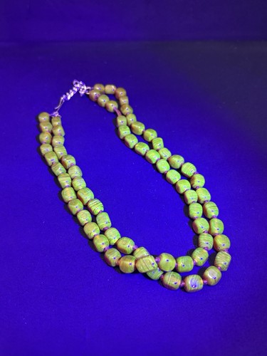 Antique art deco uranium glass - deco,