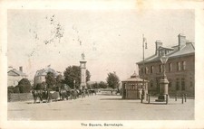 BARNSTAPLE THE SQUARE - POSTCARD