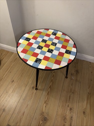 Vintage mid century linoleum - vintage,