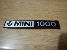 Genuine Vintage Leyland Mini 1000 Badge
