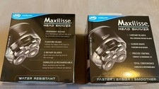Two JML Maxilisse Head Shavers