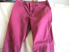 GAP REFUGE JEANS, Plum Color Women Size 6 STRETCHY
