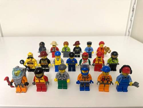 Lego minifigures mixed job - mixed, lot