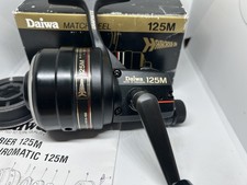 DAIWA HARRIER 125M CLOSED FACE REEL IN BOX SPARE SPOOL PAPERWORK  MINT CONDITION