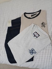 Sik Silk T Shirts XL & L & Top Man Slim Jeans 34s