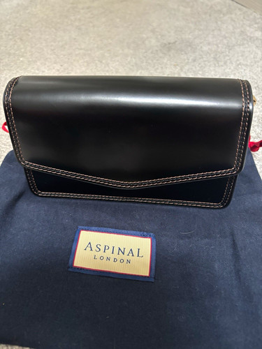Aspinal eliza clutch black - eliza,