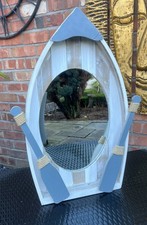 Wooden Paddle Boat Mirror