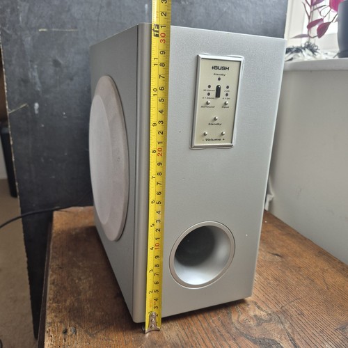 Retro bush sub woofer - sub, silver