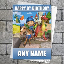 Mike the Knight birthday card