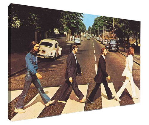 Beatles abbey road canvas - abbey,