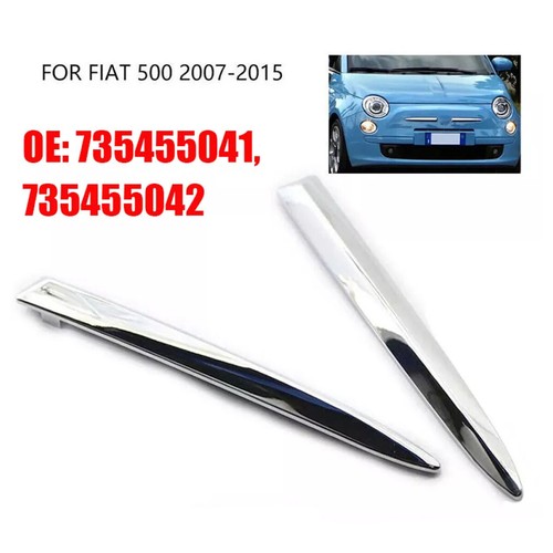Chrome pair front - chrome,