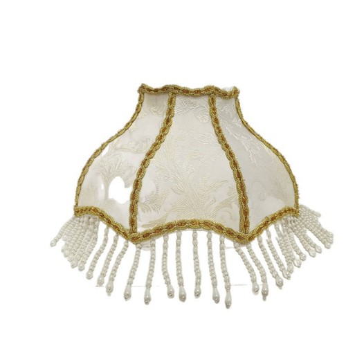 Lampshade with tassels vintage - lampshade,