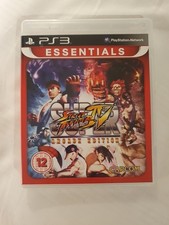 Super Street Fighter IV Arcade Edition PS3 ESSENTIALS PAL Complete VGC