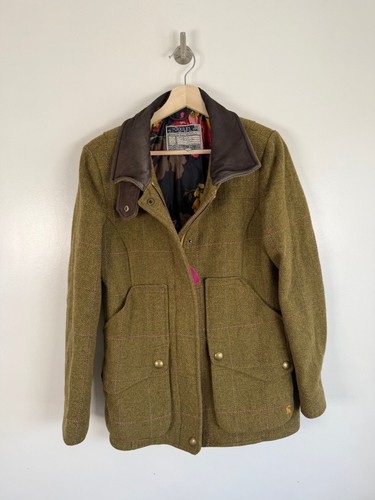 Joules tweed jacket size - tweed,
