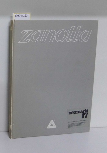 Zanotta catalogo 1978 1979 - catalogo, 1978-1979