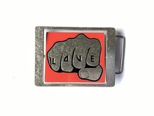 Vintage Collector’s Solid Metal Belt Buckle  #11