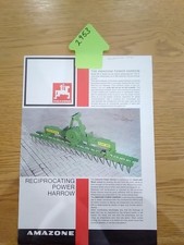 Amazone 30 Power Harrow Sales Leaflet C 1970s
