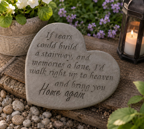 Memorial grave stone garden - memorial,