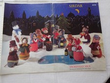 ALAN DART " DICKENSIAN MICE " TOY   KNITTING  PATTERN     DK
