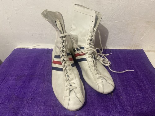 Vintage boxer wrestling shoes - boxer,