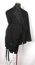 Vtg 1940 GERMANY BESPOKE BLACK