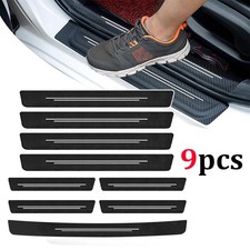 9PCS For Ford Door Plate Sill