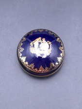Limoges Porcelain Cobalt Blue