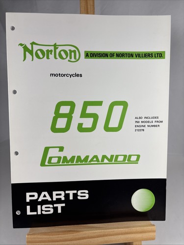 Norton 850 commando - 850, parts