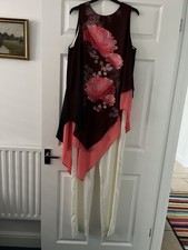 Beautiful Ladies Sapphire For Wallis Trouser Suit Size 16 New With Tags Wedding