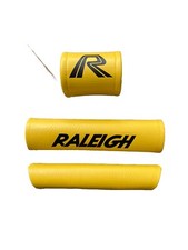 Raleigh MINI  Burner Yellow Vinyl Padset With Black Writing