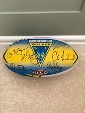 Collectors signed warrington