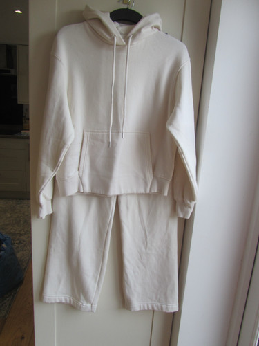 Zara cream hooded - hooded, straight
