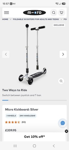 Adult micro scooter 200 - adult,