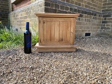 Antique pine spice cupboard - cupboard, or
