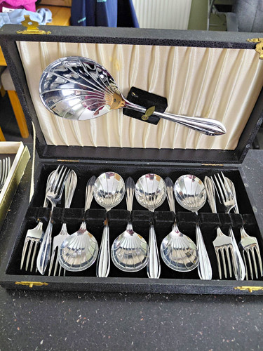 Boxed cutlery set for - for, sweet