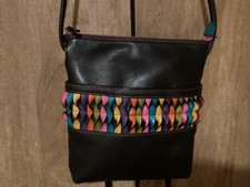 black and multicoloured