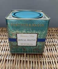Fortnum & Mason Empty Royal Blend Tea Caddy Tin Collectable