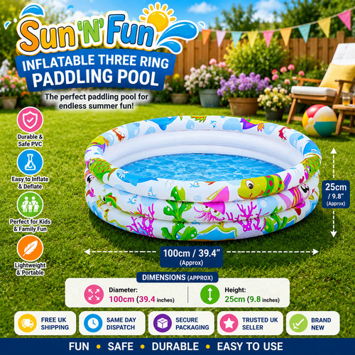 Sun fun inflatable three - 'n',