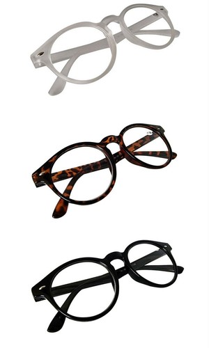 Retro round frame mens - round, womans