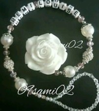 Personalised Bling Dummy Clip